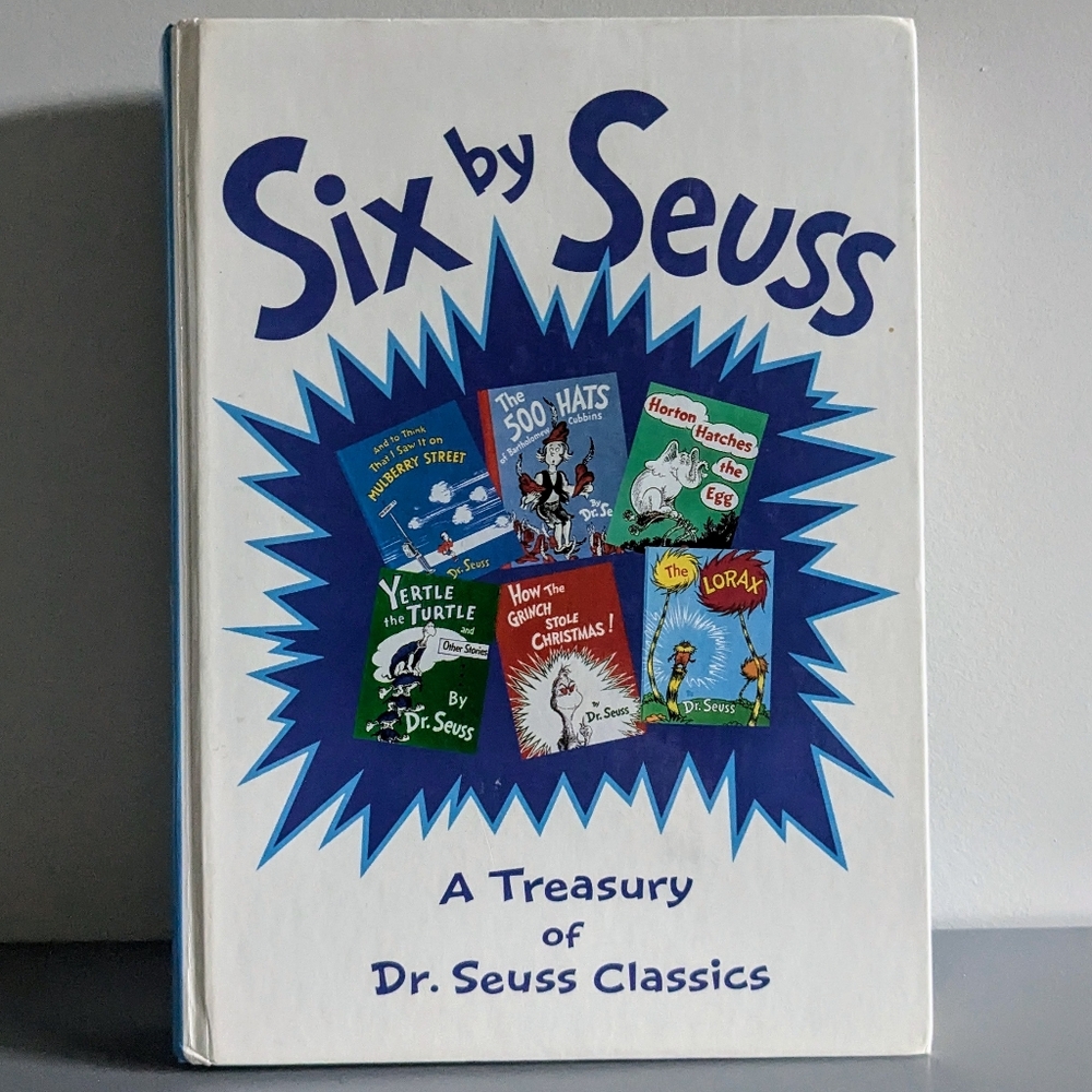 1991 Six by Seuss A Treasury of Dr Seuss Classics: 345pg Yertle Mulberry Horton